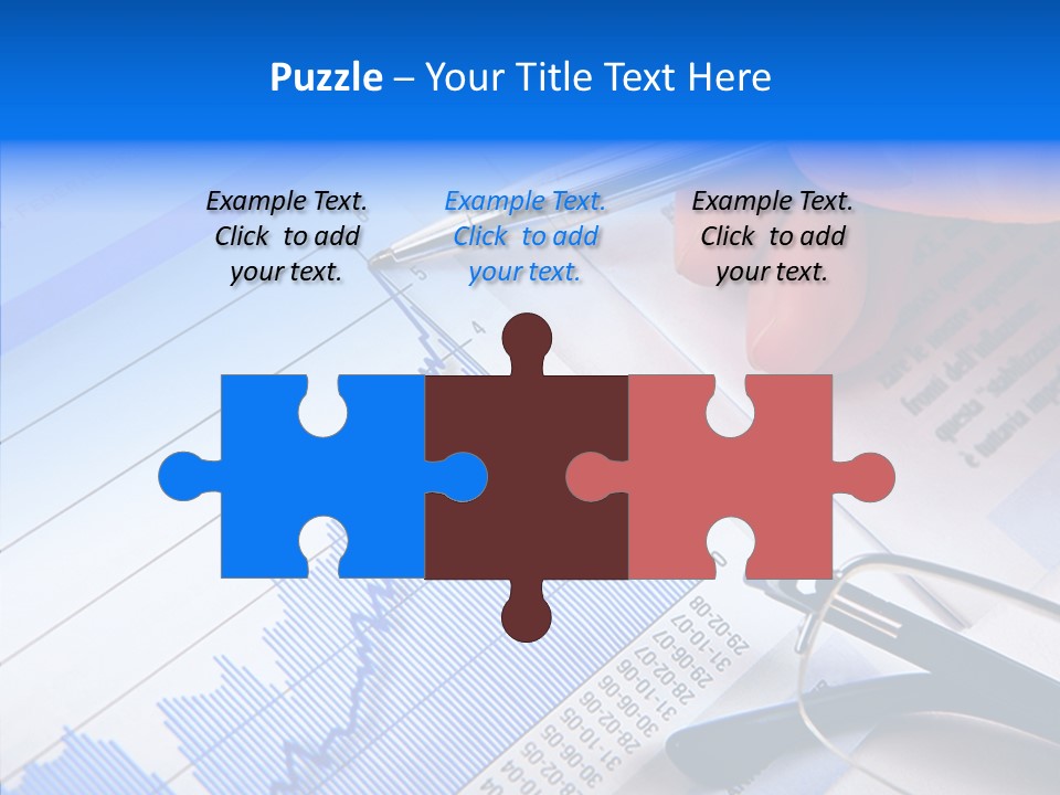 Growth Economy Accounting PowerPoint Template