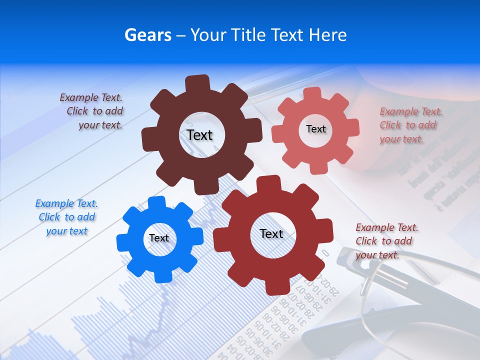 Growth Economy Accounting PowerPoint Template
