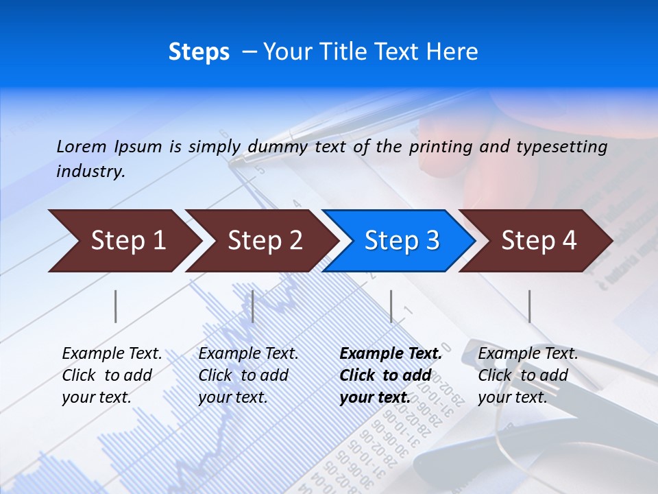 Growth Economy Accounting PowerPoint Template