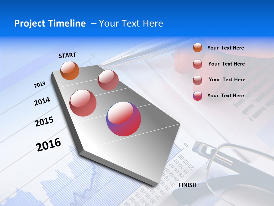 Growth Economy Accounting PowerPoint Template