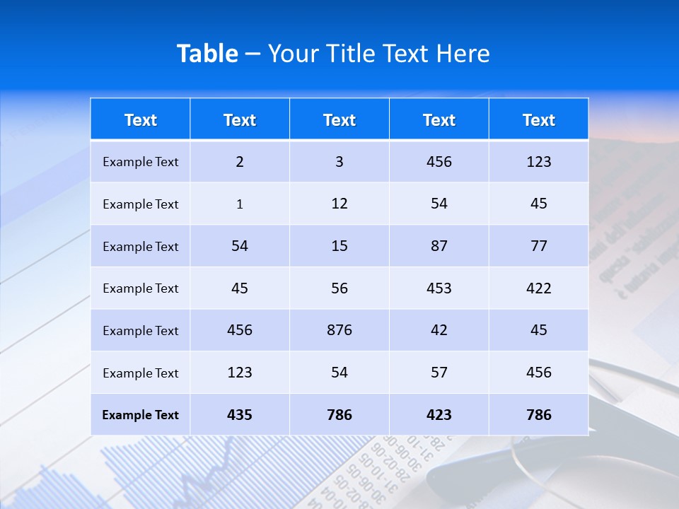 Growth Economy Accounting PowerPoint Template