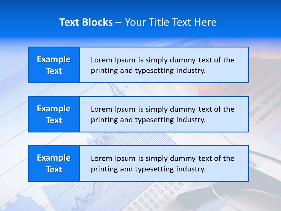 Growth Economy Accounting PowerPoint Template