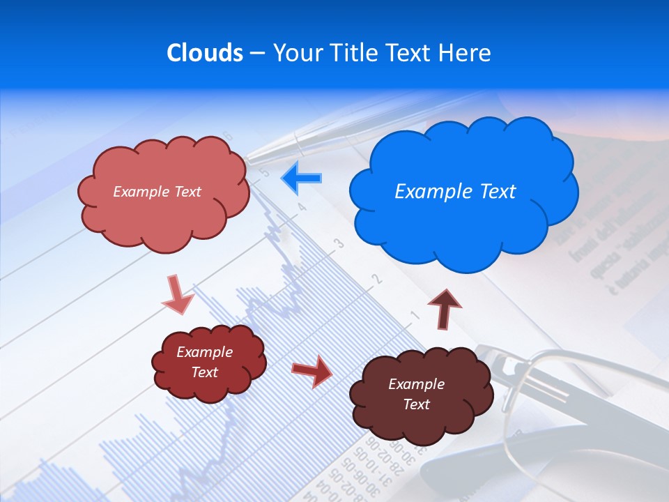 Growth Economy Accounting PowerPoint Template