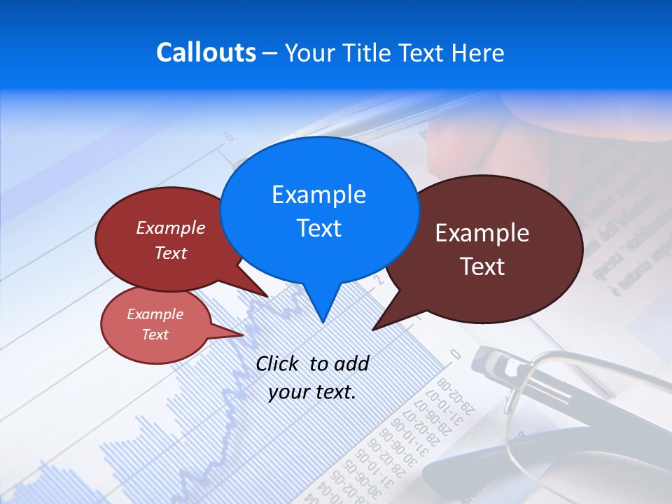 Growth Economy Accounting PowerPoint Template