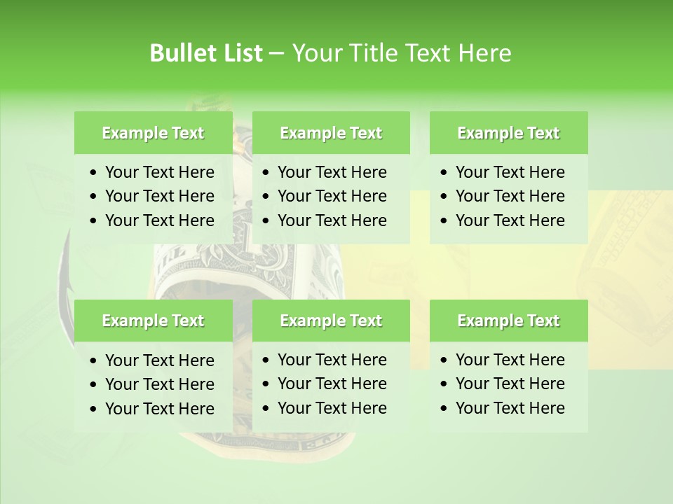 Theft Loan Debt PowerPoint Template