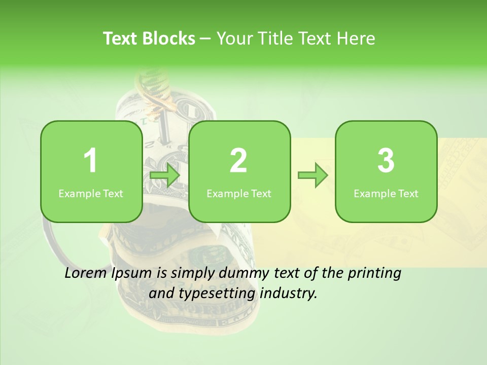 Theft Loan Debt PowerPoint Template
