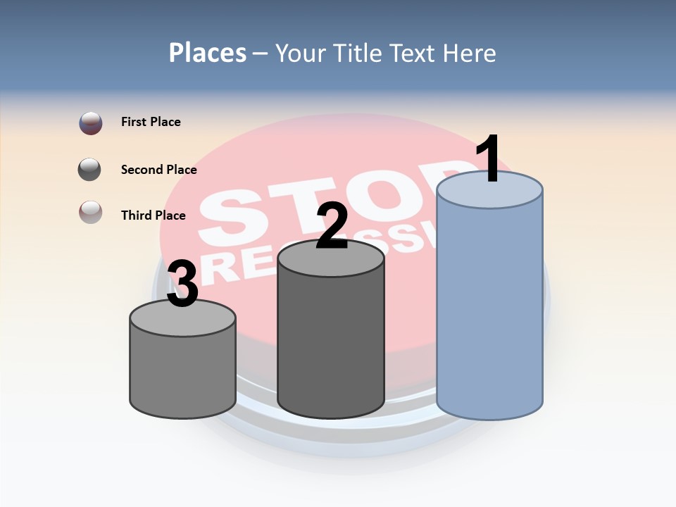 United Bankrupt Failure PowerPoint Template