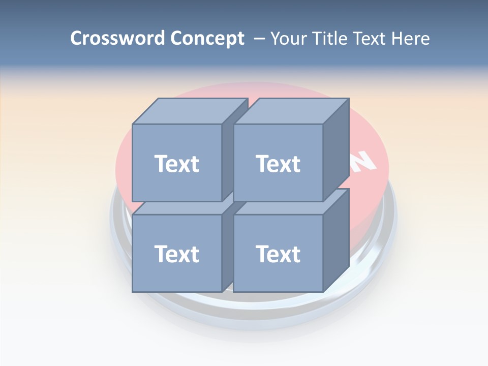 United Bankrupt Failure PowerPoint Template