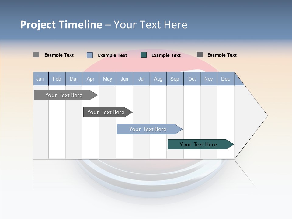 United Bankrupt Failure PowerPoint Template