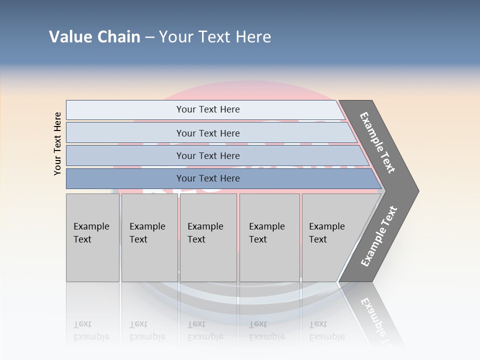 United Bankrupt Failure PowerPoint Template