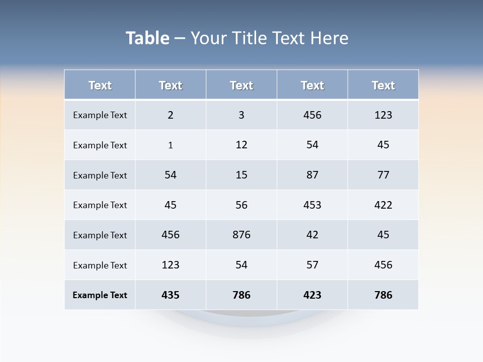 United Bankrupt Failure PowerPoint Template