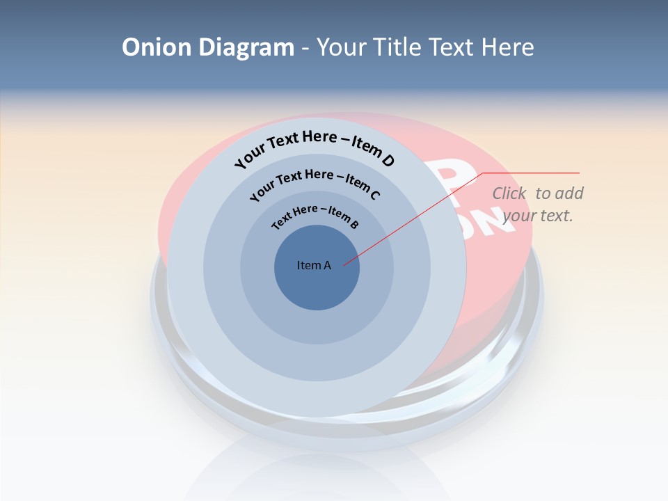 United Bankrupt Failure PowerPoint Template