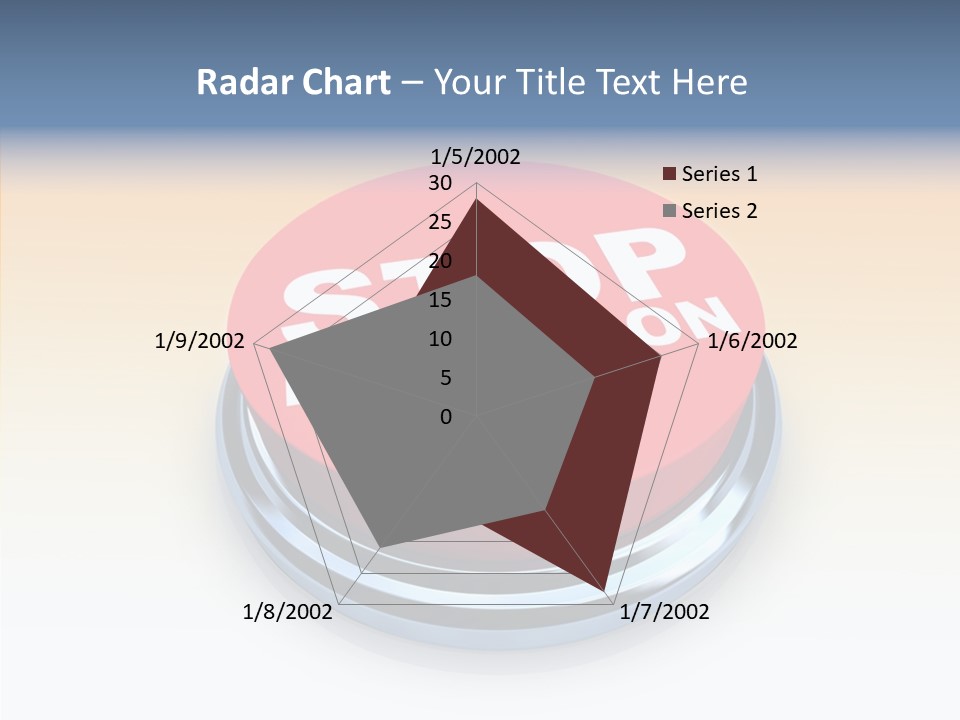 United Bankrupt Failure PowerPoint Template