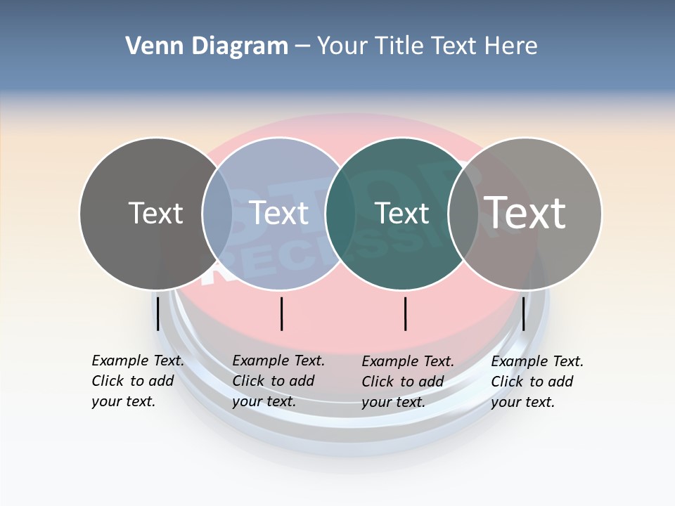 United Bankrupt Failure PowerPoint Template