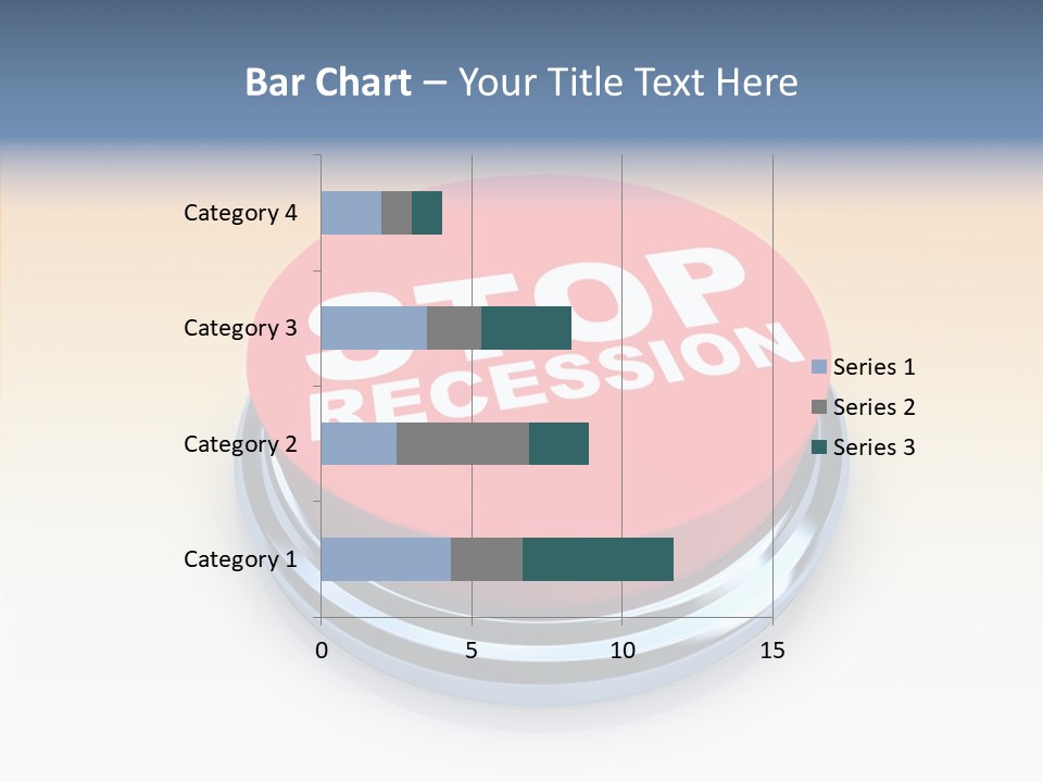 United Bankrupt Failure PowerPoint Template
