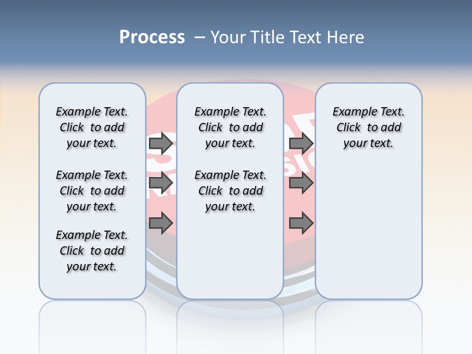 United Bankrupt Failure PowerPoint Template