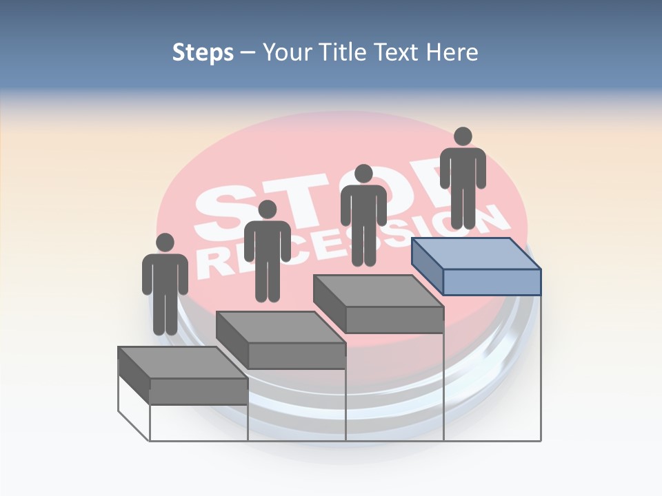 United Bankrupt Failure PowerPoint Template