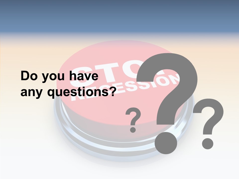 United Bankrupt Failure PowerPoint Template