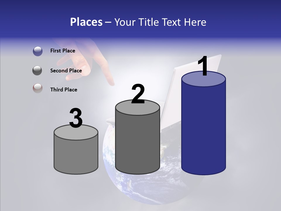 Success Concept Button PowerPoint Template