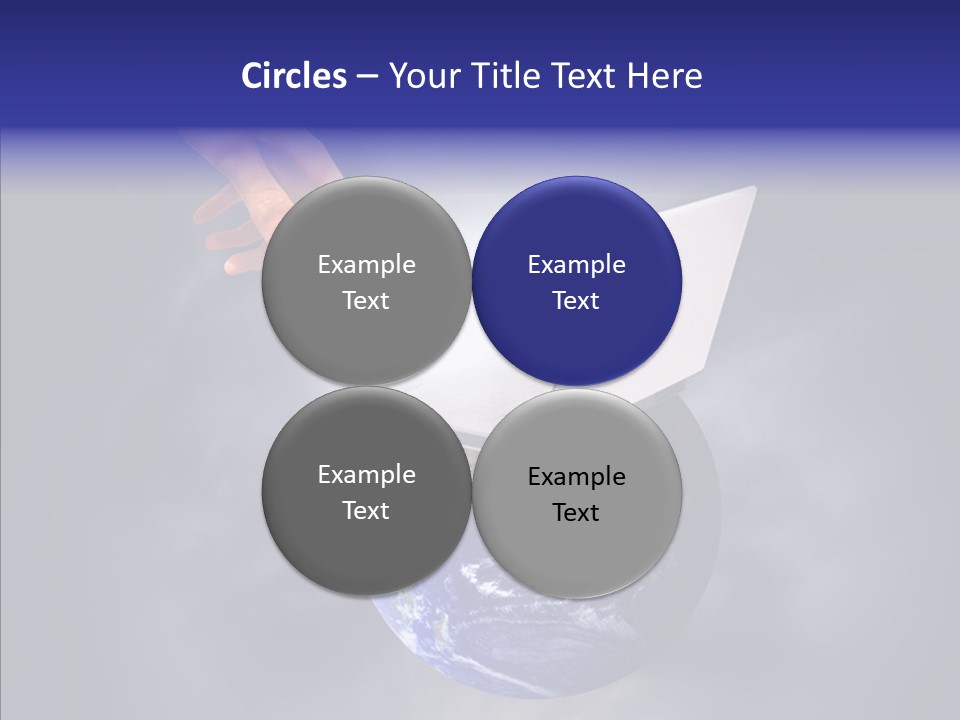 Success Concept Button PowerPoint Template