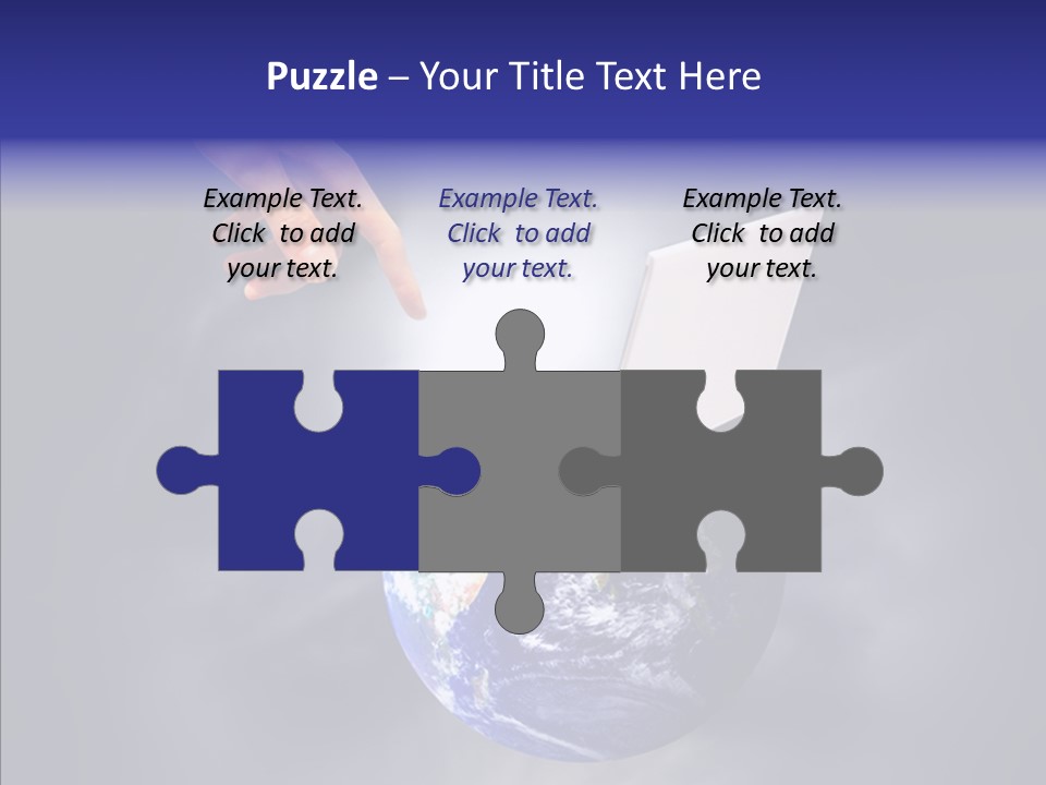 Success Concept Button PowerPoint Template