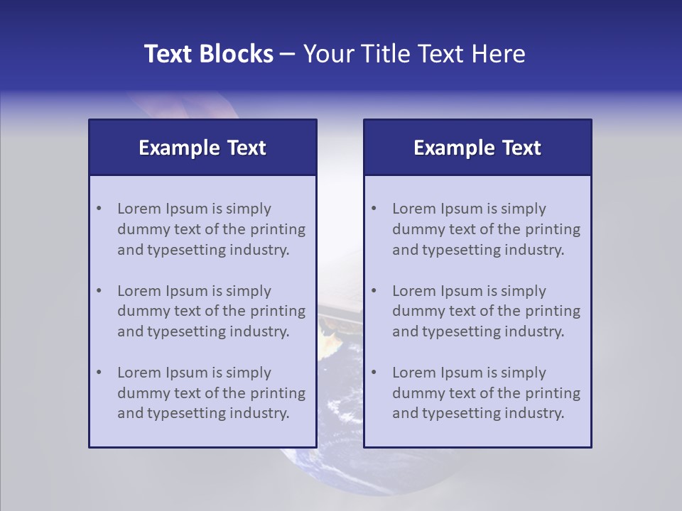 Success Concept Button PowerPoint Template