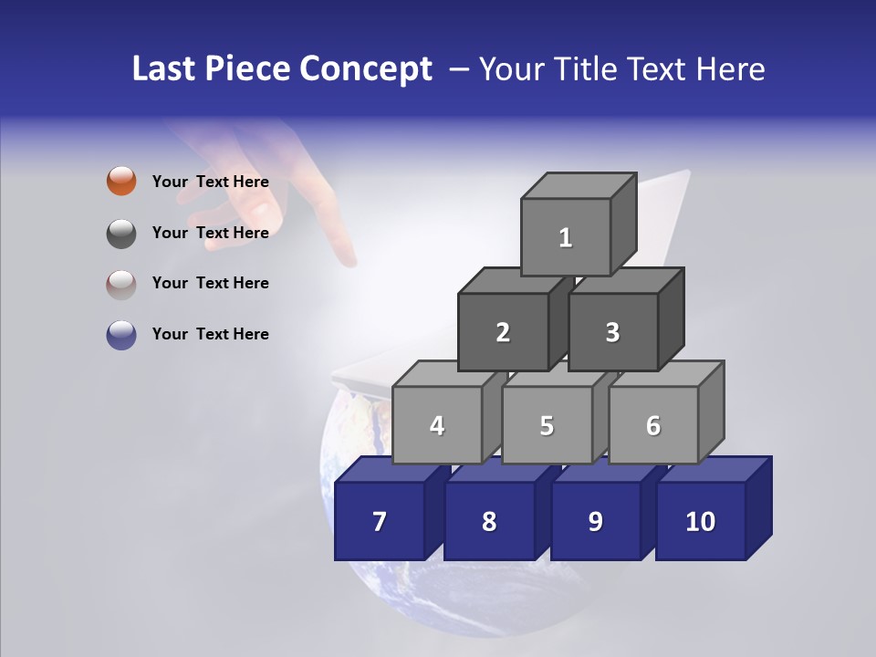 Success Concept Button PowerPoint Template