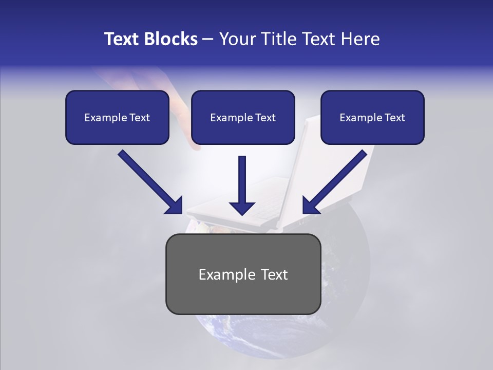 Success Concept Button PowerPoint Template