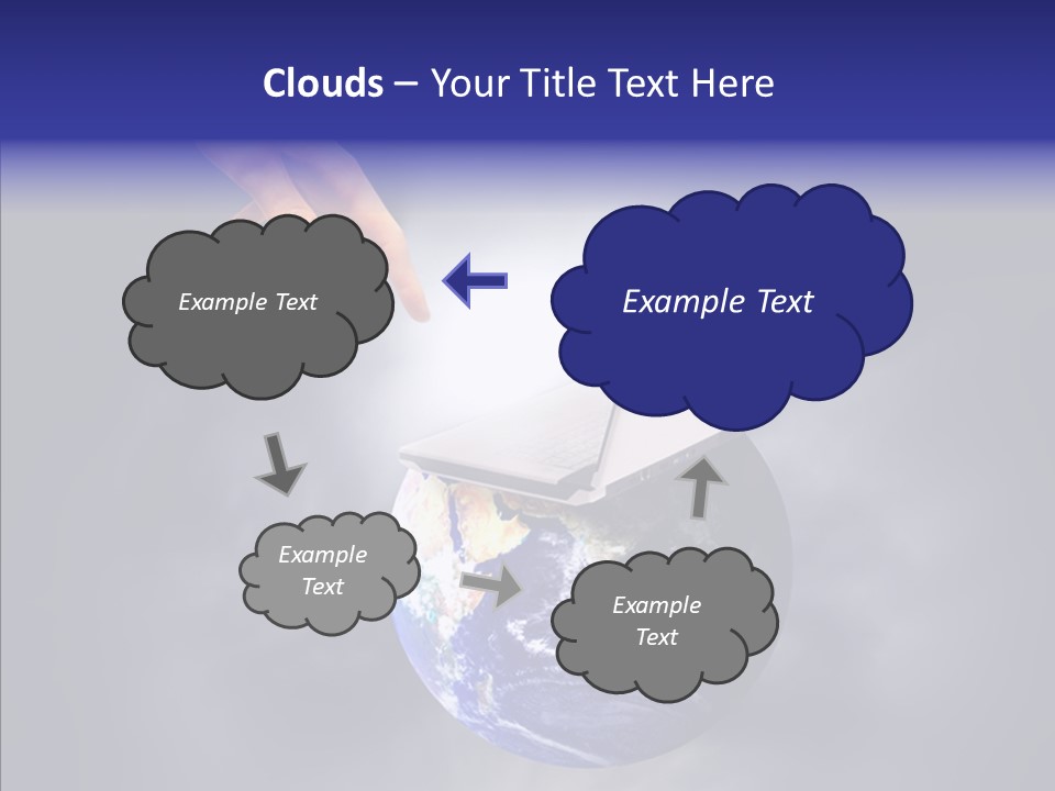 Success Concept Button PowerPoint Template