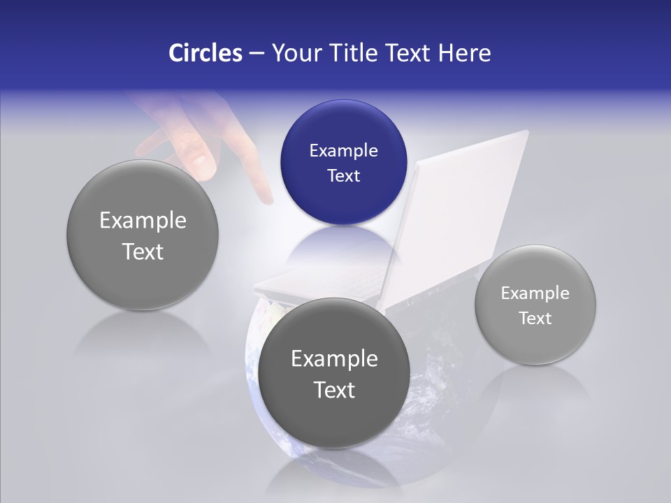 Success Concept Button PowerPoint Template