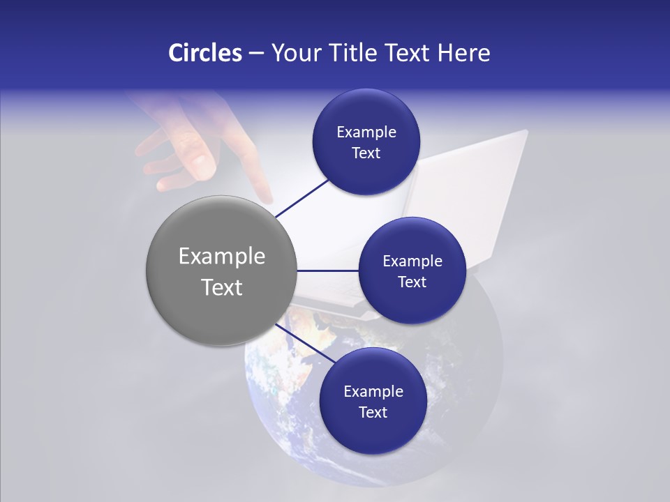 Success Concept Button PowerPoint Template