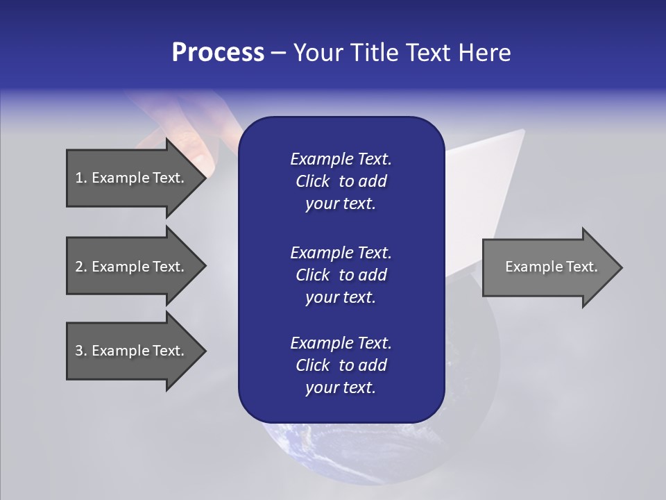 Success Concept Button PowerPoint Template