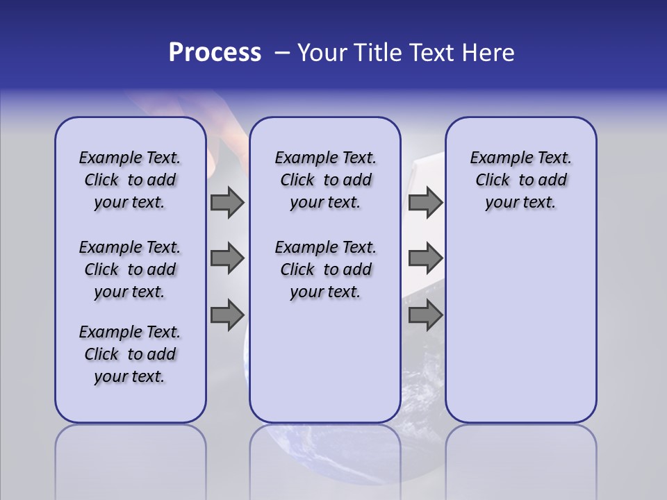 Success Concept Button PowerPoint Template