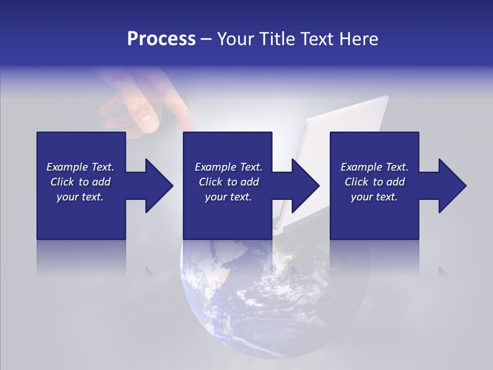 Success Concept Button PowerPoint Template