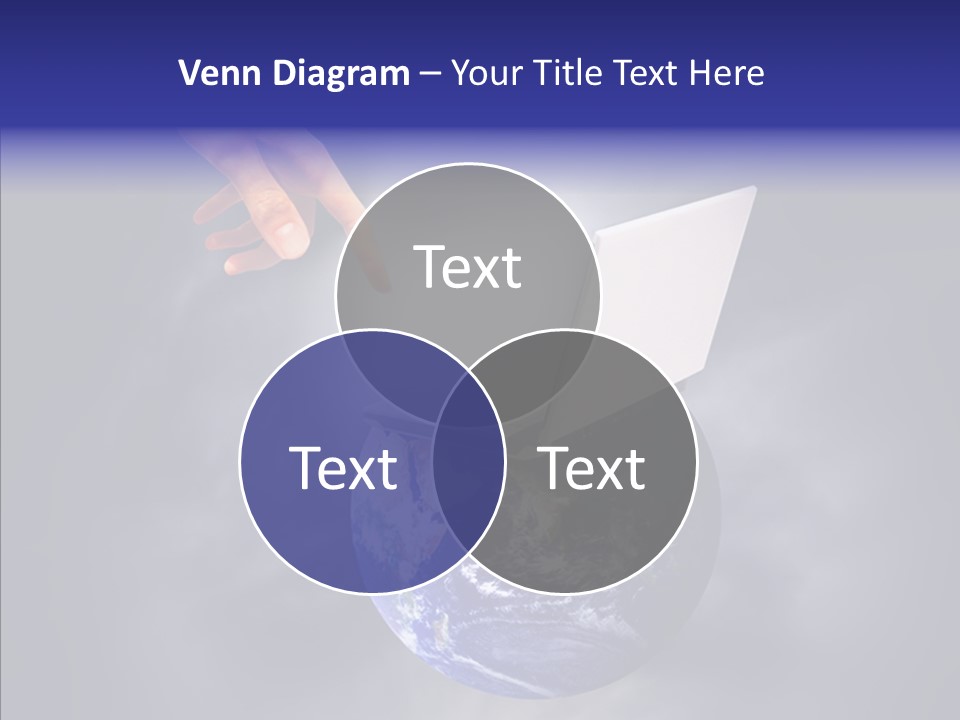 Success Concept Button PowerPoint Template