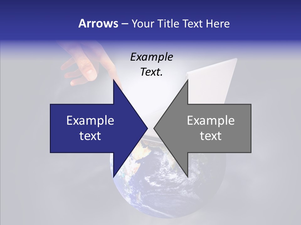 Success Concept Button PowerPoint Template