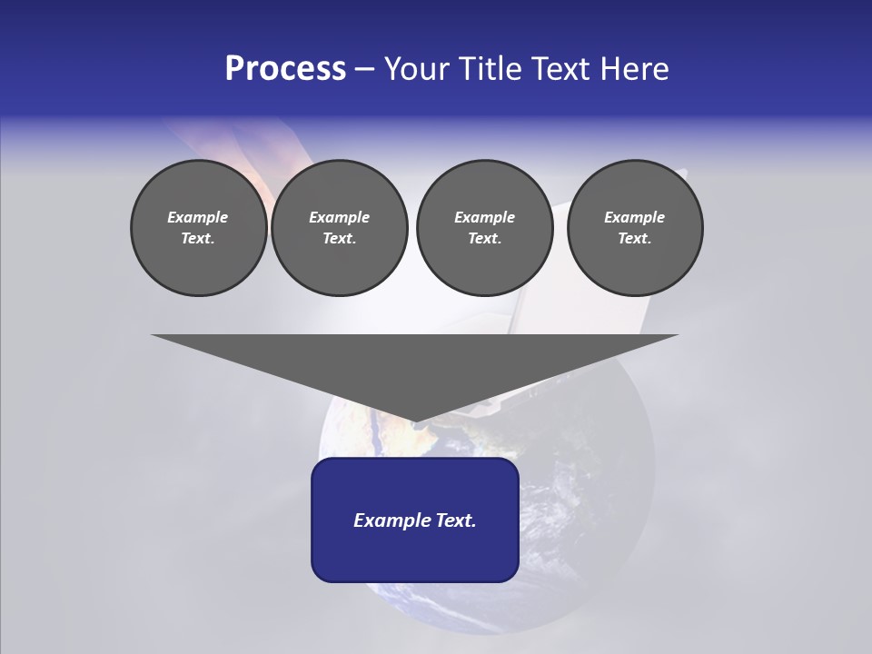 Success Concept Button PowerPoint Template