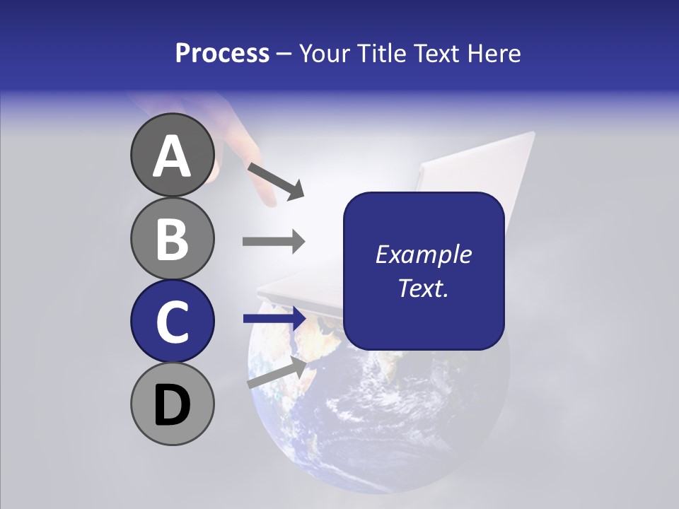 Success Concept Button PowerPoint Template