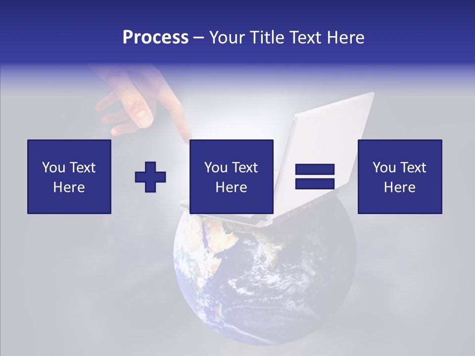 Success Concept Button PowerPoint Template