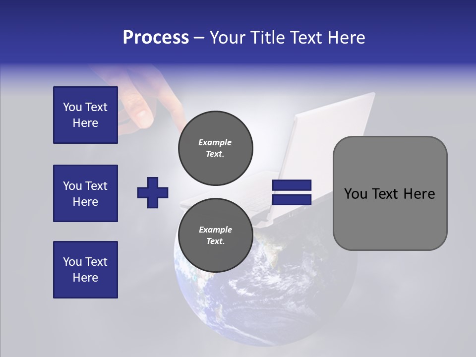 Success Concept Button PowerPoint Template