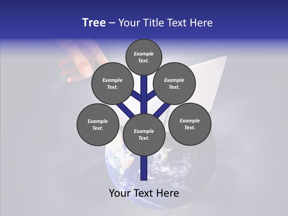 Success Concept Button PowerPoint Template