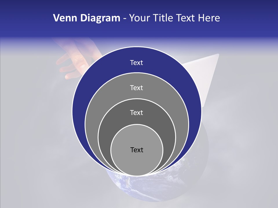 Success Concept Button PowerPoint Template