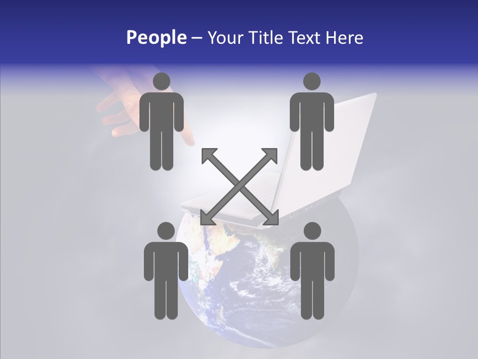 Success Concept Button PowerPoint Template