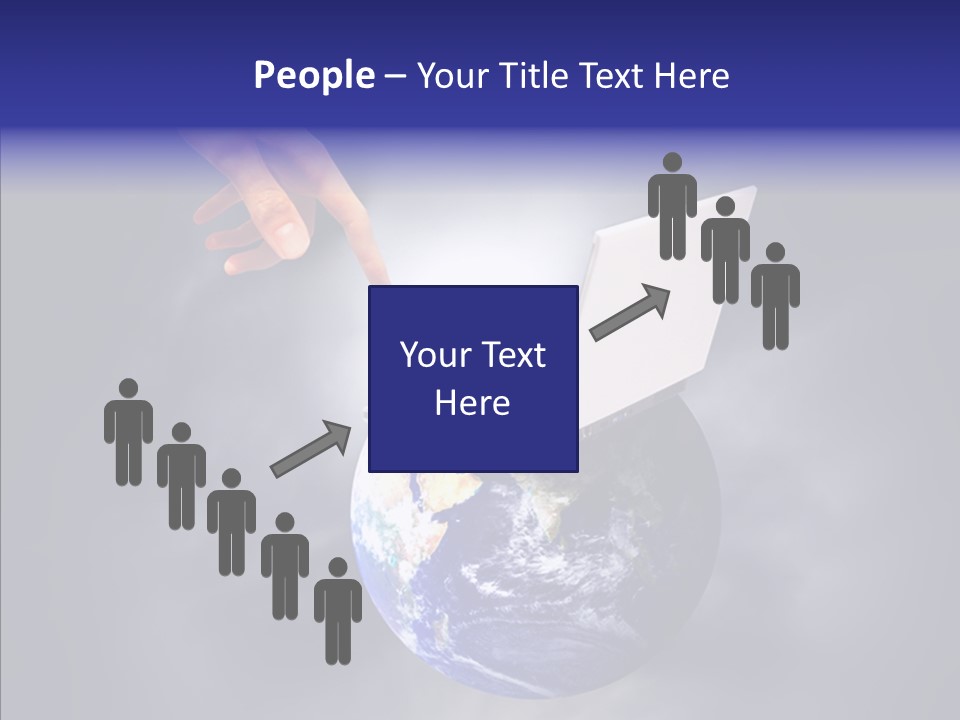 Success Concept Button PowerPoint Template