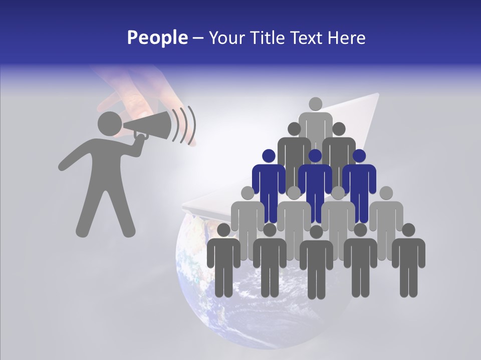 Success Concept Button PowerPoint Template