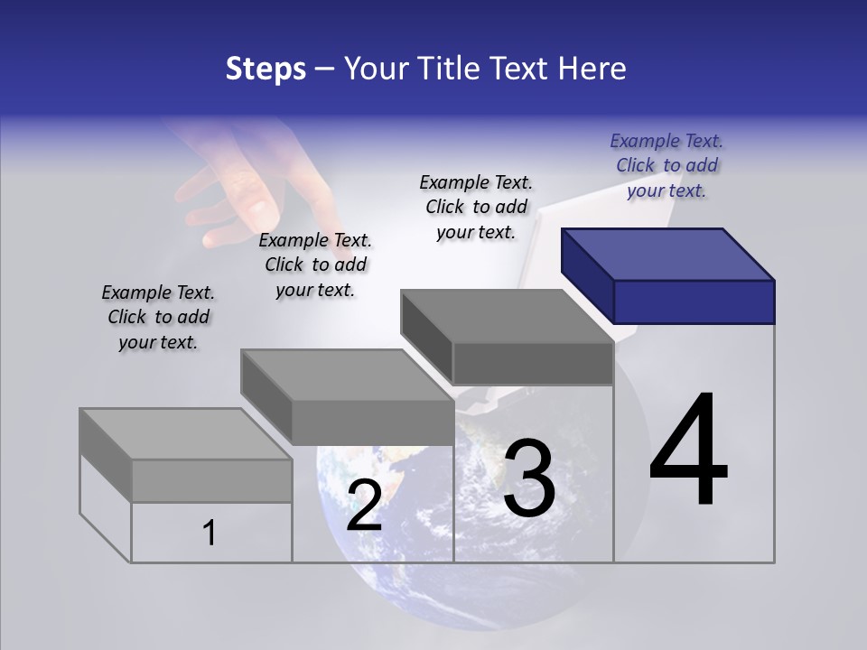 Success Concept Button PowerPoint Template