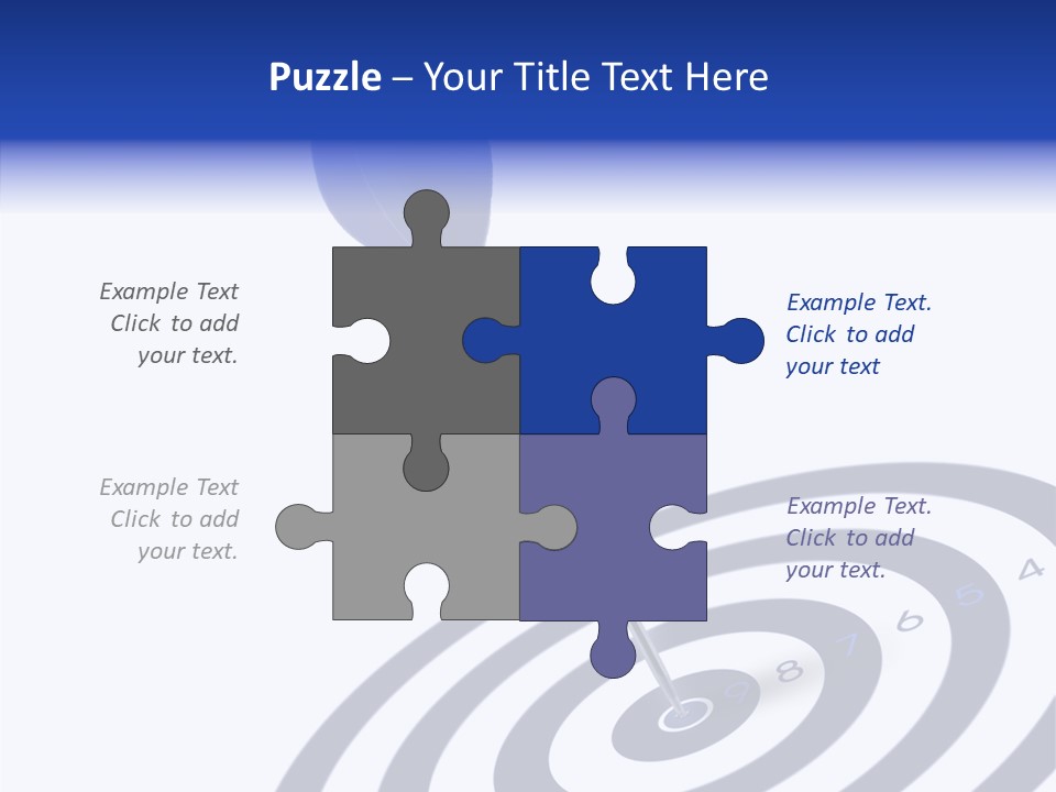 Goal Marketing Perfection PowerPoint Template