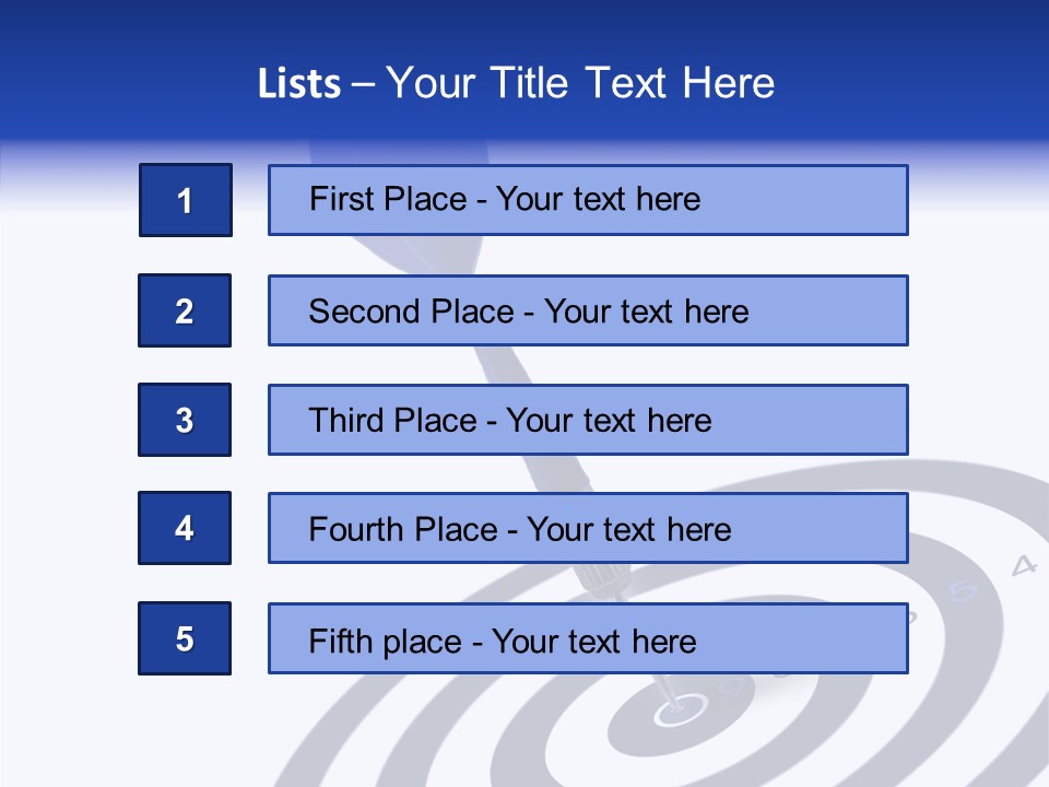 Goal Marketing Perfection PowerPoint Template