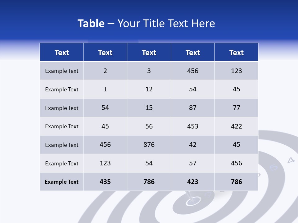 Goal Marketing Perfection PowerPoint Template