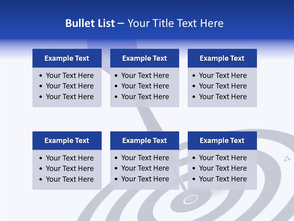 Goal Marketing Perfection PowerPoint Template